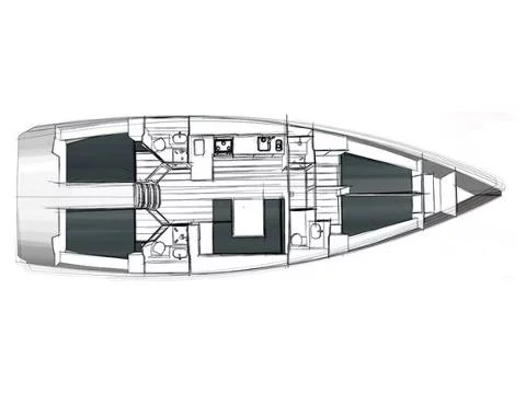 Bavaria 45 cruiser (PASO DOBLE I) Plan image - 3