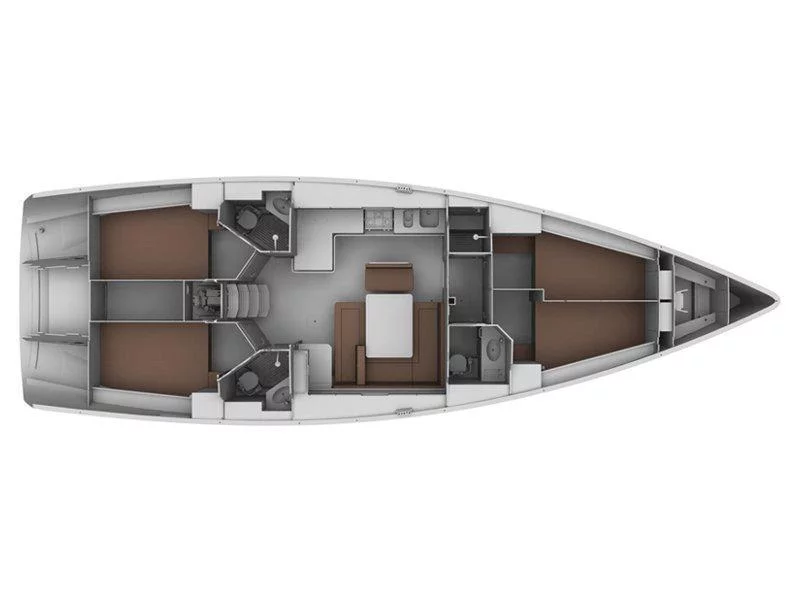 Bavaria 45 Cruiser (Tiresia - Solar Panel) Plan image - 12