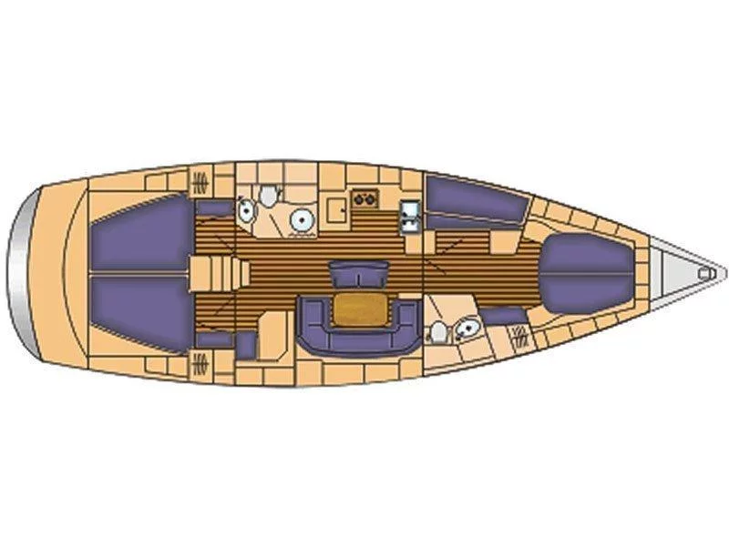 Bavaria 46 Cruiser (IRINA) Plan image - 8