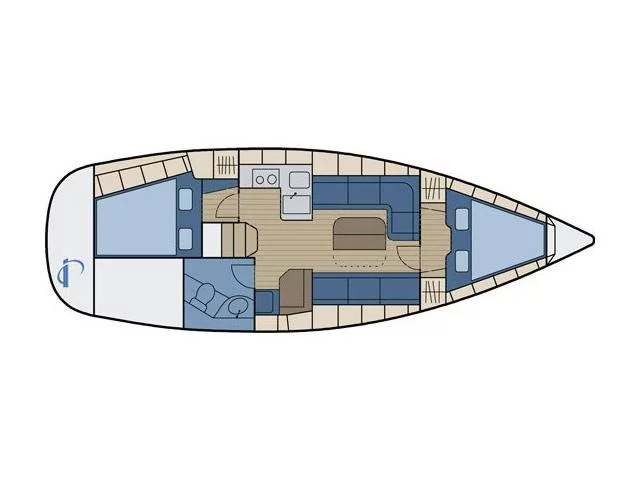 Bavaria 34 Cruiser (Nina Nina - new sails 2022.) Plan image - 6