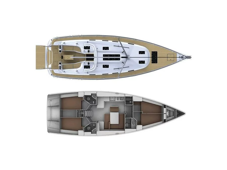 Bavaria Cruiser 45 (Nireas) Plan image - 10