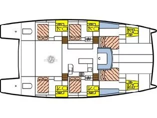 Cocktail Creole 15-24m - Cabin Cruise Seychelles (Cabin B06 (RM)) Plan image - 8
