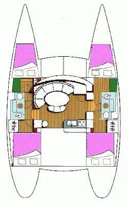 Lagoon 380 (LAURA with Watermaker) Plan image - 14