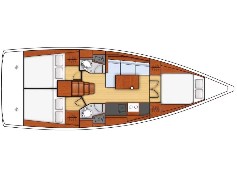 Oceanis 38.1 (Cocco) Plan image - 6