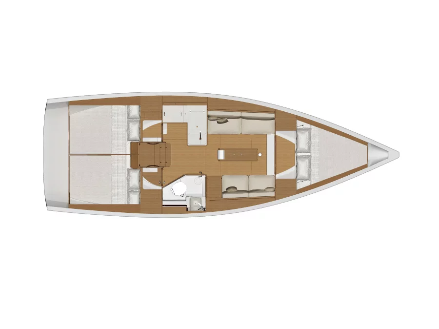 Dufour 360 GL '18 (Lily) Plan image - 2
