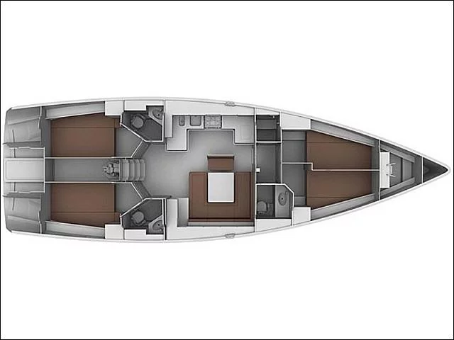 Bavaria 45 Cruiser (Patroklos) Plan image - 3