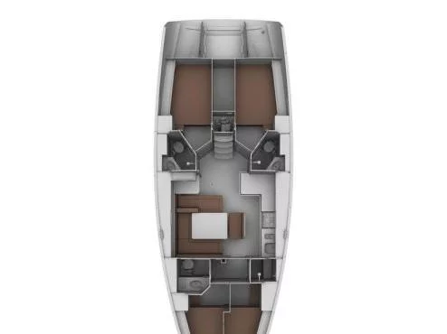 Bavaria Cruiser 45 (Rachelle (Pax 9)) Plan image - 5