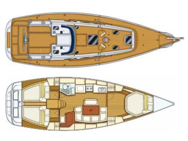 Grand Soleil 40 (Šjor (Main sail 2016, Genoa 2018)) Plan image - 1