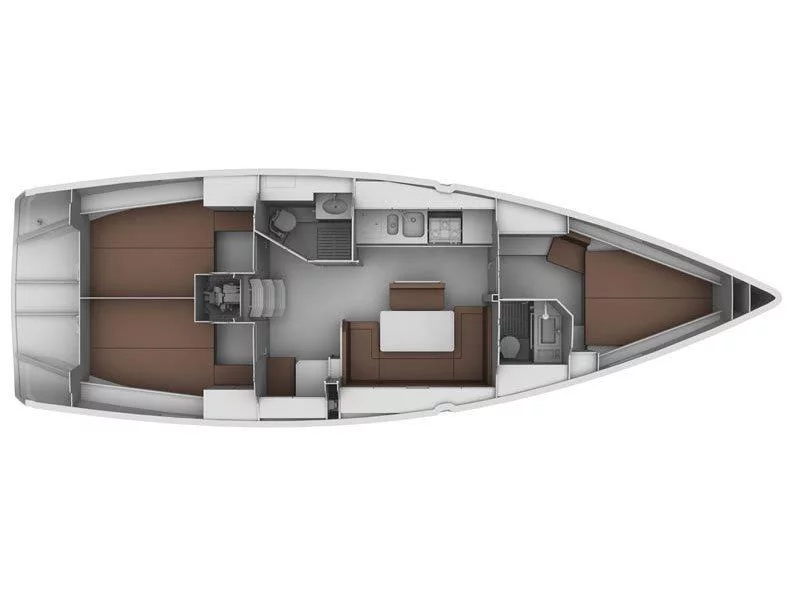 Bavaria 40 Cruiser (Why not 8) Plan image - 3