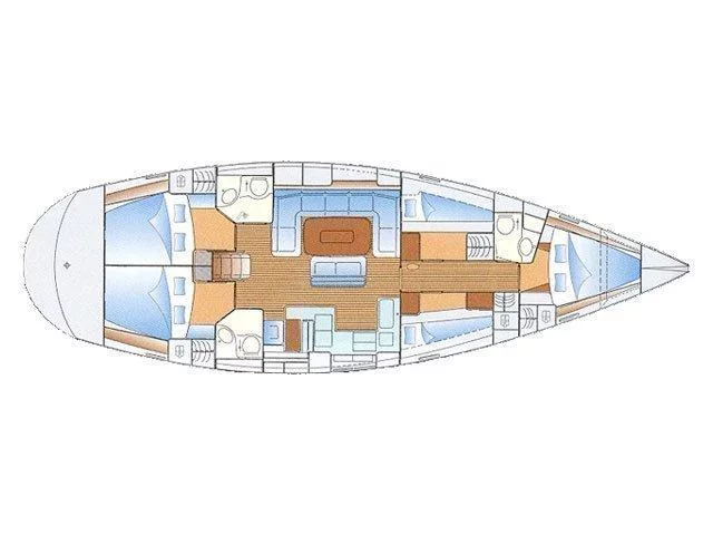 Bavaria 50 Cruiser (Perseas) Plan image - 8