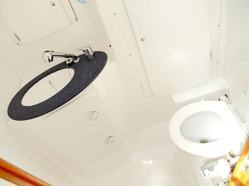 Beneteau Cyclades 39.3 (Sahara) Interior - toilet (photo taken 2019) - 1
