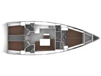 Bavaria Cruiser 46 (CR46Lefkas) Plan image - 1
