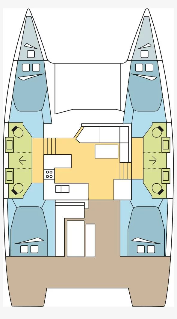 Fountaine Pajot Astrea 42 - 4 + 2 cab. (AMELY 1)  - 1