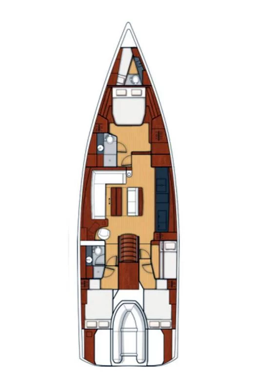 Oceanis Yacht 62 - 4 + 1 (Thora Helen)  - 1