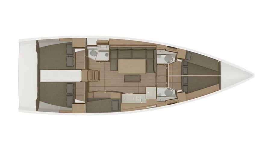 Dufour 460 Grand Large - 5 cabins (WindyLife)  - 11
